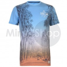 T SHIRT SOULCAL E CO SUNSET BOULEVARD NUOVA ORIGINALE  TAGLIA S 